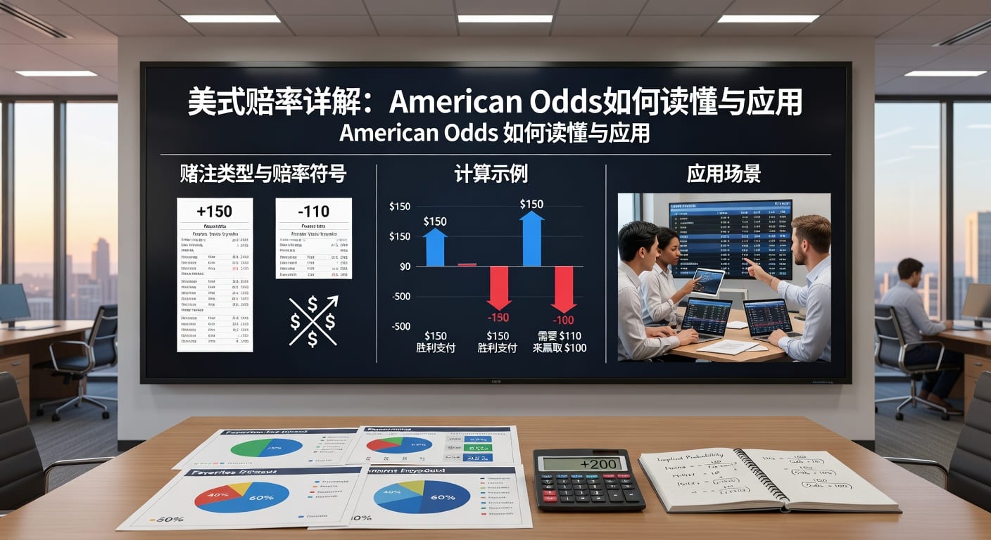美式赔率 (American Odds) 深度解析：资深分析师带你玩转体育博彩