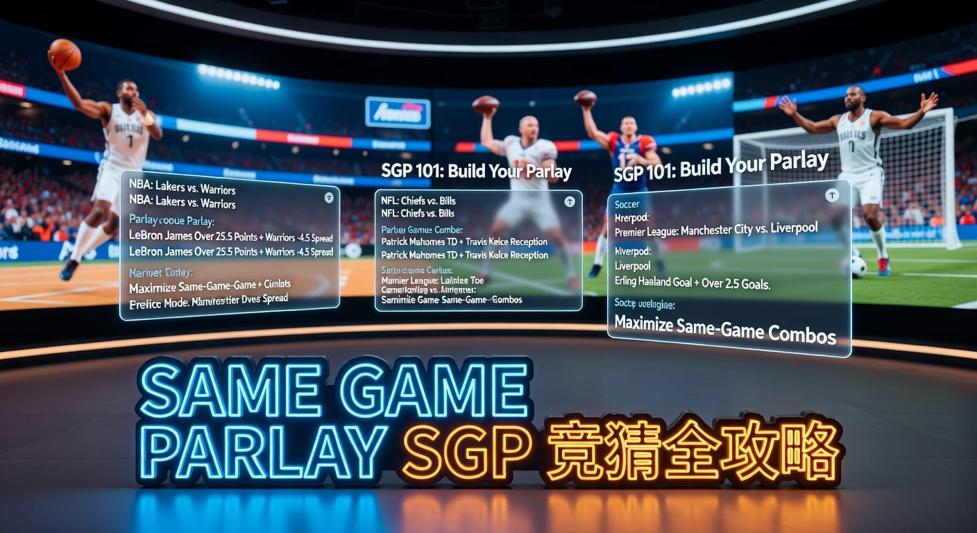 Same Game Parlay (SGP) 深度解析：玩转体育串关投注策略 | 2026年世界杯投注