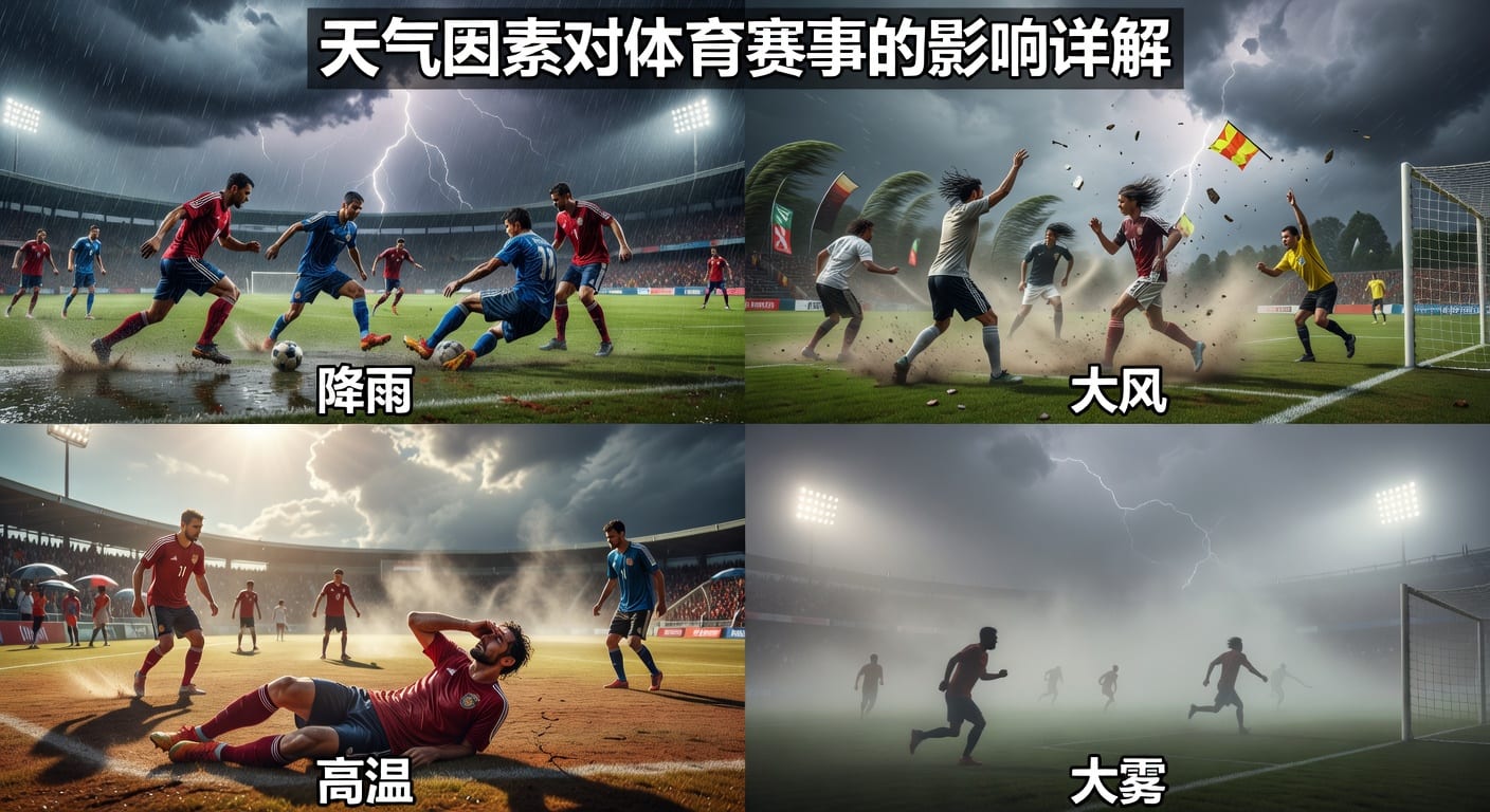 2026年世界杯投注：天气因素影响赛事结果与博彩策略