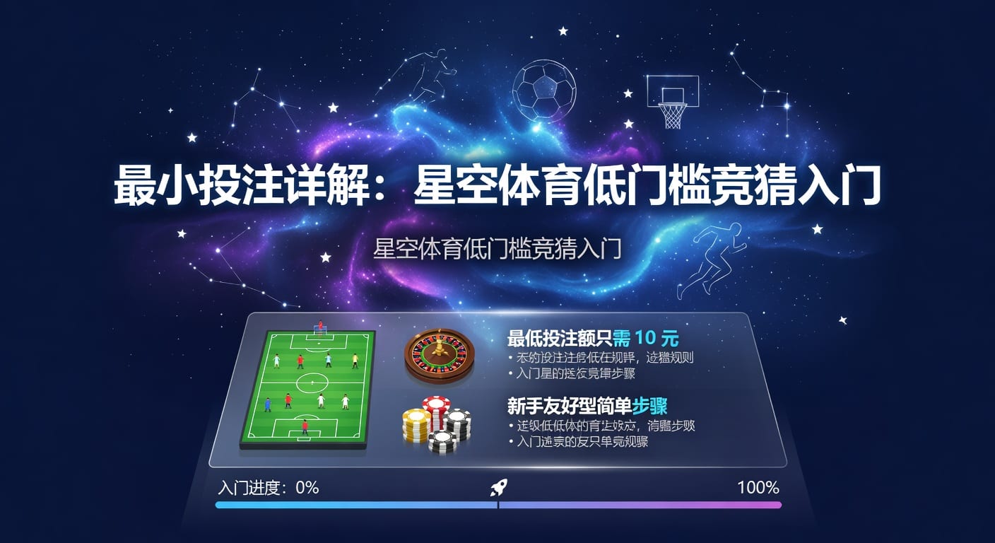 2026年世界杯投注：最小投注额与精明策略解析
