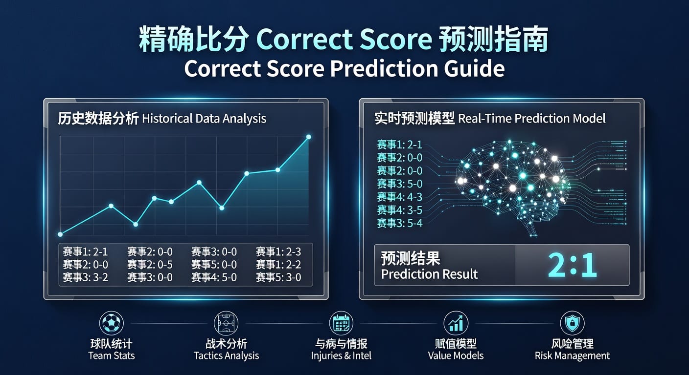 精确比分 correct score 实战解读｜2026年赛前判断